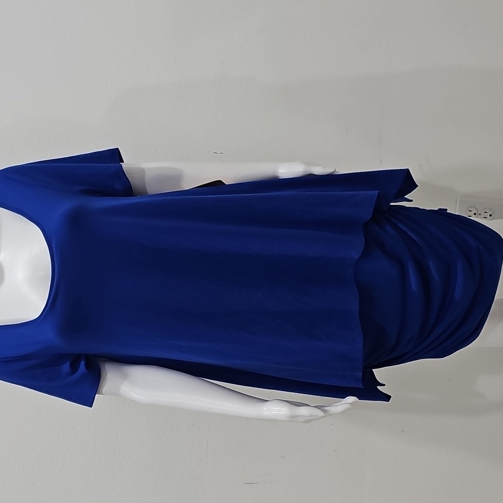 Serena Williams Womens Dress Size M Royal Blue Strechy NWT